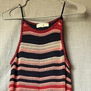 Vintage Crocheted Maxi Dress